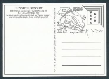 Preview: Pension Dossow, 03096 Burg Spreewald, Wildbahnweg 20